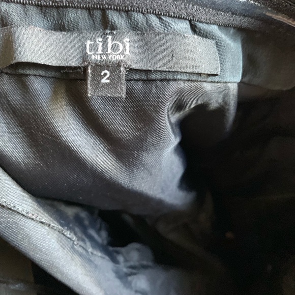 Tibi New York silk strapless mini dress (ooo) - Picture 6 of 7